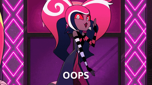 Velvette smirks and goes 'oops did i strike a nerve'